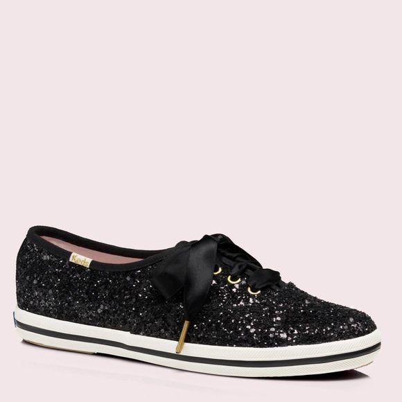 keds x kate spade new york glitter sneakers